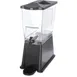 Carlisle 1085203 Beverage Server, 3‑Gallon, 21½"H × 8"W × 16⅜"D, Polycarbonate, NSF, USA 1 image