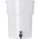 Carlisle 221002 Beverage Dispenser, 5‑Gallon, 15‑3/7"H x 12‑3/8" Dia., Polyethylene, Spring Faucet 2 image