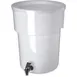 Carlisle 221002 Beverage Dispenser, 5‑Gallon, 15‑3/7"H x 12‑3/8" Dia., Polyethylene, Spring Faucet 1 image
