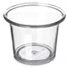 Carlisle 250007 Plastic Ramekin Sauce Cup, 2‑Oz SAN, Dishwasher Safe, NSF Certified, Made in USA 1 image