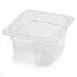 Carlisle 3068407 Storplus Food Pan, 1/6 Size, 1.7 Qt. Capacity, 6-3/4" X 6-22/25" X 4" Deep 1 image