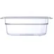 Carlisle 3068607 Food Pan, 1/9 0.7Qt, 6-3/4" x 4-1/4" x 2-1/2" Polycarbonate,, -40° to 212°F 2 image