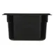 Carlisle 3068703 StorPlus Food Pan, 1/9 1.0 Qt, 6-3/4" x 4-1/4" x 4" Black Polycarbonate, -40° to 212° F, NSF 2 image