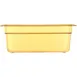 Carlisle 3088113 StorPlus High Heat Food Pan, 1/4 Size 2.8 Qt, 4" Deep, Amber PES, BPA‑Free 2 image