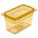 Carlisle 3088213 StorPlus Hot Food Pan, 1/4 Size, 4 Qt, 6" Deep, Amber Polyether Sulfone, BPA‑Free 2 image