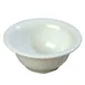 Carlisle 3303802 Sierrus Rimmed Nappie Bowl – 10 oz, 5-3/8" Dia., White Melamine, BPA‑Free, NSF 1 image