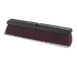 Carlisle 3620722400 Flo‑Pac Sweep Head, 24" Foam Block, Maroon Polypropylene Bristles, 3‑1/4" Trim 1 image