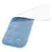 Carlisle 363321814 Flo‑Pac Wet/Dry Mop Pad, 18" x 5‑1/2" Head, Blue Looped‑End, Polyimide Blend 1 image