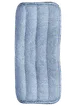Carlisle 363322414 Flo‑Pac Wet/Dry Mop Pad, 24" x 5‑1/2" Blue Looped‑End Electrostatic Blend 1 image