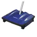 Carlisle 3639914 Multi-Surface Duo-Sweeper, 9-1/2" Brushless, 10" Path, Dust Bin, 42" Handle, Blue ABS 2 image