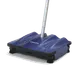 Carlisle 3639914 Multi-Surface Duo-Sweeper, 9-1/2" Brushless, 10" Path, Dust Bin, 42" Handle, Blue ABS 1 image