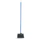 Carlisle 3686403 Duo-Sweep Industrial Broom, 48" Blue Handle, 11" Wide Black Filament Head, Lobby 1 image