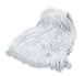 Carlisle 36932000 Rough n’ Ready Mop, 17oz (#17) Capacity, White Cut-End, Medium, Absorbing Spills 1 image