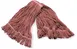 Carlisle 369325M05 Anti-Microbial Wet Mop Head, Large 1" Red Band, Looped End, 4‑Ply Cotton Blend 1 image