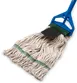 Carlisle 369418S00 Wet Mop Head - Medium 5" Band, Loop End, 4‑Ply Cotton/Synthetic Blend 1 image