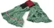 Carlisle 369424S09 Wet Mop Head - 5" Green End, 4‑Ply Cotton/Synthetic Blend Scrubber 1 image
