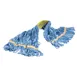 Carlisle 369442B14 Wet Mop Head - Small 4‑Ply Loop‑End, Blue Synthetic/Cotton Yarn, 5" Band 2 image