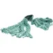 Carlisle 369478B09 Wet Mop Head - Medium 4‑Ply Loop End, Green Synthetic/Cotton Yarn, 5" Vinyl Band 2 image