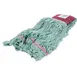 Carlisle 369484B09 Large Wet Mop Head, 4‑Ply Looped‑End, Green Blend Yarn with 5" Vinyl‑Coated Band 1 image