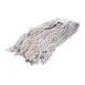 Carlisle 36972400 Flo‑Pac Wet Mop Head – 24‑oz, 8‑ply Cut‑End, Cotton Yarn, 1‑1/4" Polyester Band 1 image