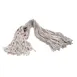 Carlisle 36973200 Flo‑Pac Wet Mop Head – 32‑oz Cotton Yarn, 8‑Ply Cut‑End, 1‑1/4" Band 2 image