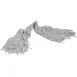 Carlisle 369824B00 Flo‑Pac Wet Mop Head – Large 24‑oz Cotton, 4‑Ply Cut‑End, 1‑1/4" Polyester Band 2 image