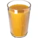 Carlisle 400807 - Crystalon Stack-All 8oz Tumbler, Clear Ribbed, SAN Plastic, BPA‑Free 2 image
