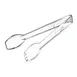 Carlisle 400907 Carly Salad Tongs, 9"L, Polycarbonate, Clear, Temperature Resistant 1 image