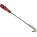 Carlisle 4011105 Sparta Fryer Brush - 23" L-Tip, 7/8" Dia Teflon Bristles, 500°F, Red Handle 2 image