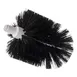 Carlisle 4014800 Floor Drain Brush Head, 6-3/4" x 6" Dia, Black Polypropylene Bristles, BPA-Free 2 image
