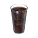 Carlisle 401607 Crystalon Stack-All 16oz Clear Ribbed Tumbler, SAN, BPA‑Free, Dishwasher Safe 2 image
