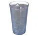 Carlisle 402054 - 20oz Crystalon Stack-All Tumbler, Blue Ribbed, SAN BPA‑Free, 0°F‑180°F 2 image