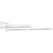 Carlisle 4035500 Sparta Paddle Scraper, 72" Long White Nylon, Steel Handle, 300°F Heat‑Res, Finish 1 image