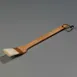 Carlisle 4037000 Basting Brush, 2" Boars Hair Bristles, 12" Wooden Handle, Brown Ferrules 1 image