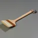 Carlisle 4037100 Basting Brush, 4" Boar Hair Bristles, 12" Wooden Handle, Heat‑Resistant, Made in USA 1 image