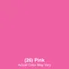 Carlisle 40422EC26 Sparta Floor Brush Head, 10" Plastic Block, Polyester Bristles, Pink 2 image