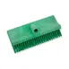 Carlisle 40423EC09 Sparta Floor Scrub Brush Head, 10" Green Plastic Block, Polyester Bristles 2 image
