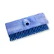 Carlisle 40423EC14 Sparta Floor Brush Head, 10" Blue Plastic Block, Polyester Bristles - 1/Each 2 image