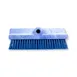 Carlisle 40423EC14 Sparta Floor Brush Head, 10" Blue Plastic Block, Polyester Bristles - 1/Each 1 image