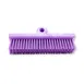 Carlisle 40423EC68 - Sparta Dual Floor Brush Head, 10" Block, Polyester Bristles, Purple, BPA Free 1 image