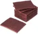 Carlisle 4071100 Sparta Grill Polishing Pads, 5" x 4" x 1/4", Red, Commercial Kitchen Use - 1/Pack 1 image
