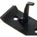 Carlisle 4073300 Flo-Pac Roll ’N Grip Broom Brush Hook, 1-3/4" Plastic, Standard Color - 1/Pack 2 image