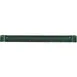 Carlisle 4073509 Brush Rack, 17" Wall-Mount, Holds 10 Drilled Brushes, Aluminum, Green 1 image