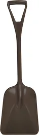 Carlisle 41076EC01 - Sparta Ice Shovel, 11" Length, One-Piece Plastic, Brown 1 image