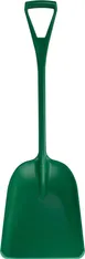 Carlisle 41077EC09 Sparta Food Service Ice Shovel, 14" One-Piece Plastic, Green 1 image