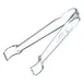 Carlisle 420607 Carly Pom Tongs, 6"L, Polycarbonate, Clear, Break-Resistant, Dishwasher Safe 1 image