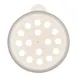 Carlisle 423130 Parsley Dredge Lid, Clear Polycarbonate, Perforated Top, BPA‑Free, 2" Diameter 2 image