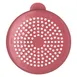 Carlisle 425155 Shaker/Dredge Lid, 3-1/8" Diameter, Medium, Perforated Top, Rose Plastic 2 image