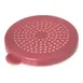 Carlisle 425155 Shaker/Dredge Lid, 3-1/8" Diameter, Medium, Perforated Top, Rose Plastic 1 image