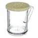 Carlisle 4260S04 Cheese Shaker, 8 oz, Yellow, SAN, Handle Crack Resistant, Dishwasher, Perforated Top 1 image